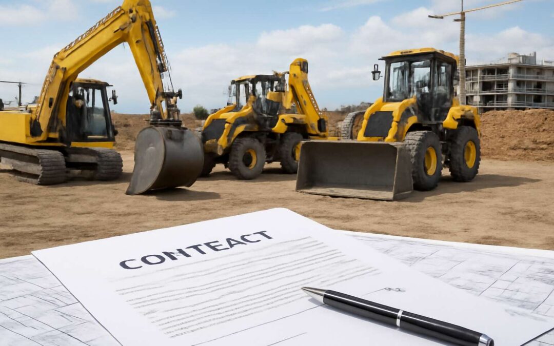 Master Your Build with a Clear plant hire contract