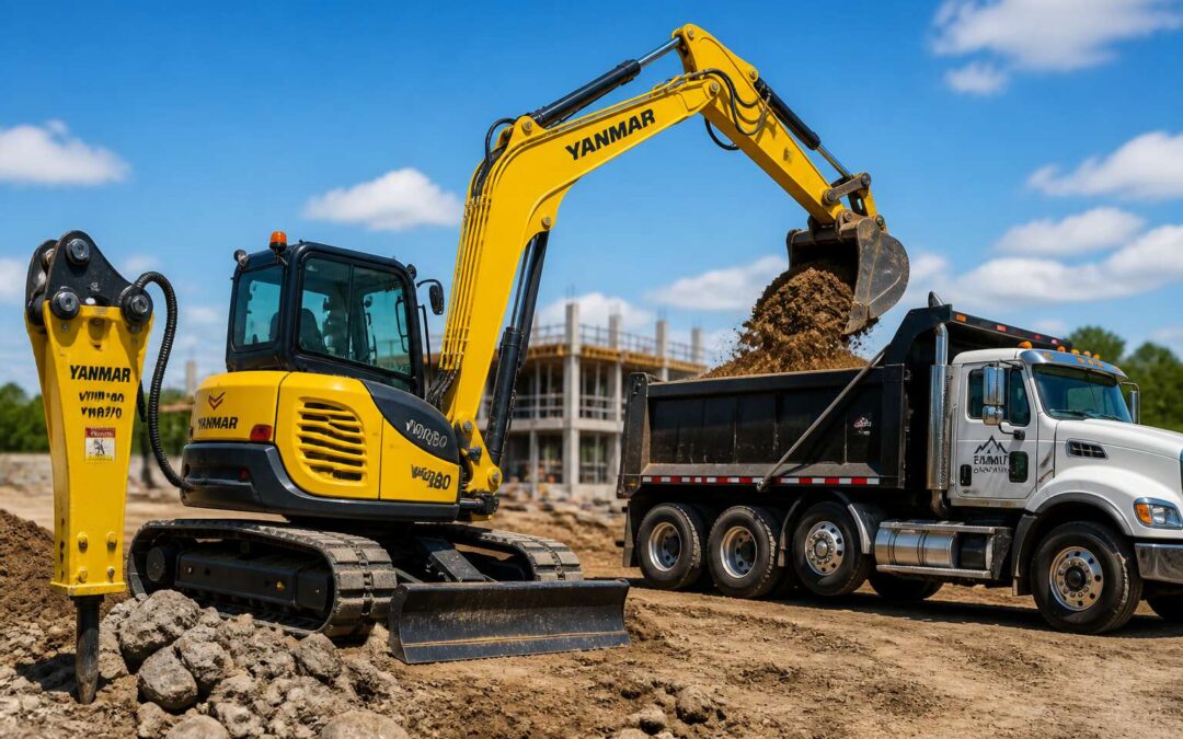 Plant hire machines for every construction project, from diggers to dumpers.